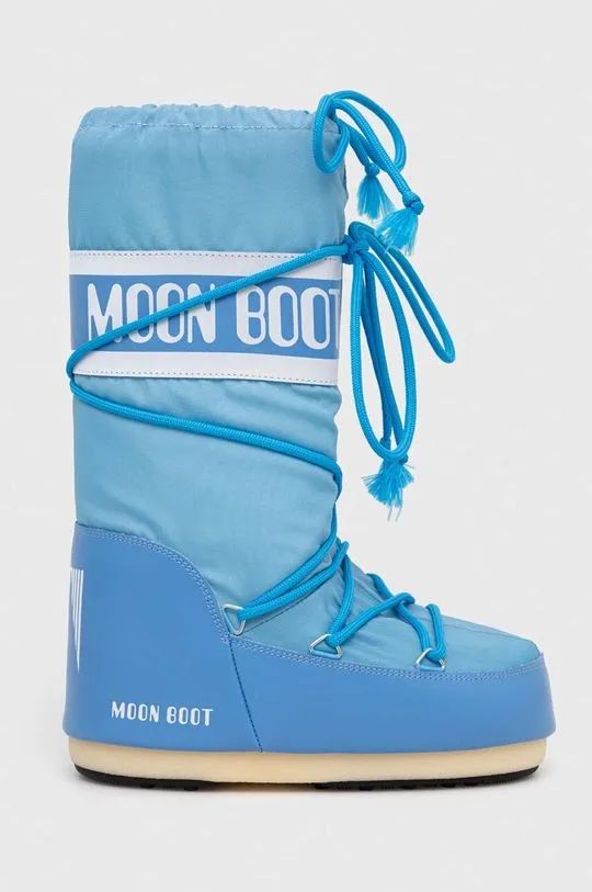 Moon Boot snow boots ICON NYLON blue color 14004400.088