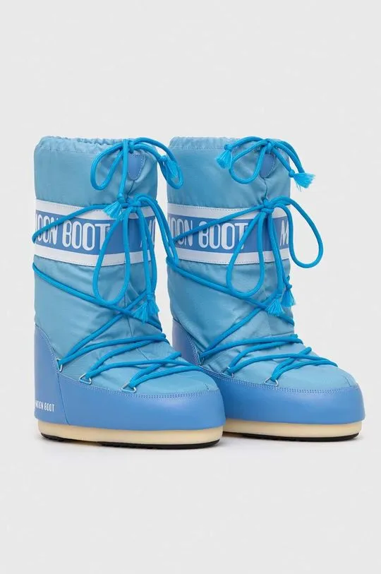 Moon Boot snow boots ICON NYLON blue color 14004400.088