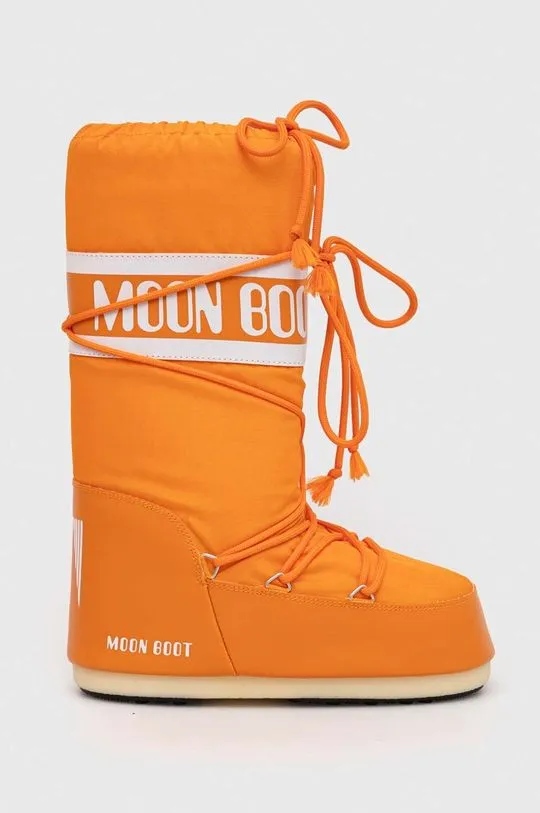 Moon Boot snow boots ICON NYLON orange color 14004400.090