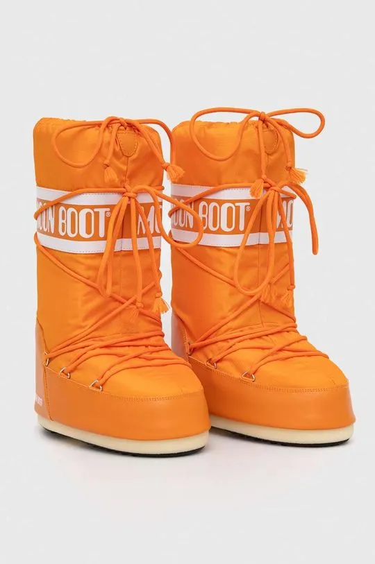 Moon Boot snow boots ICON NYLON orange color 14004400.090