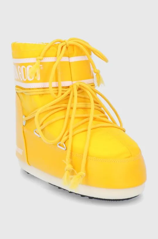 Moon Boot snow boots yellow color