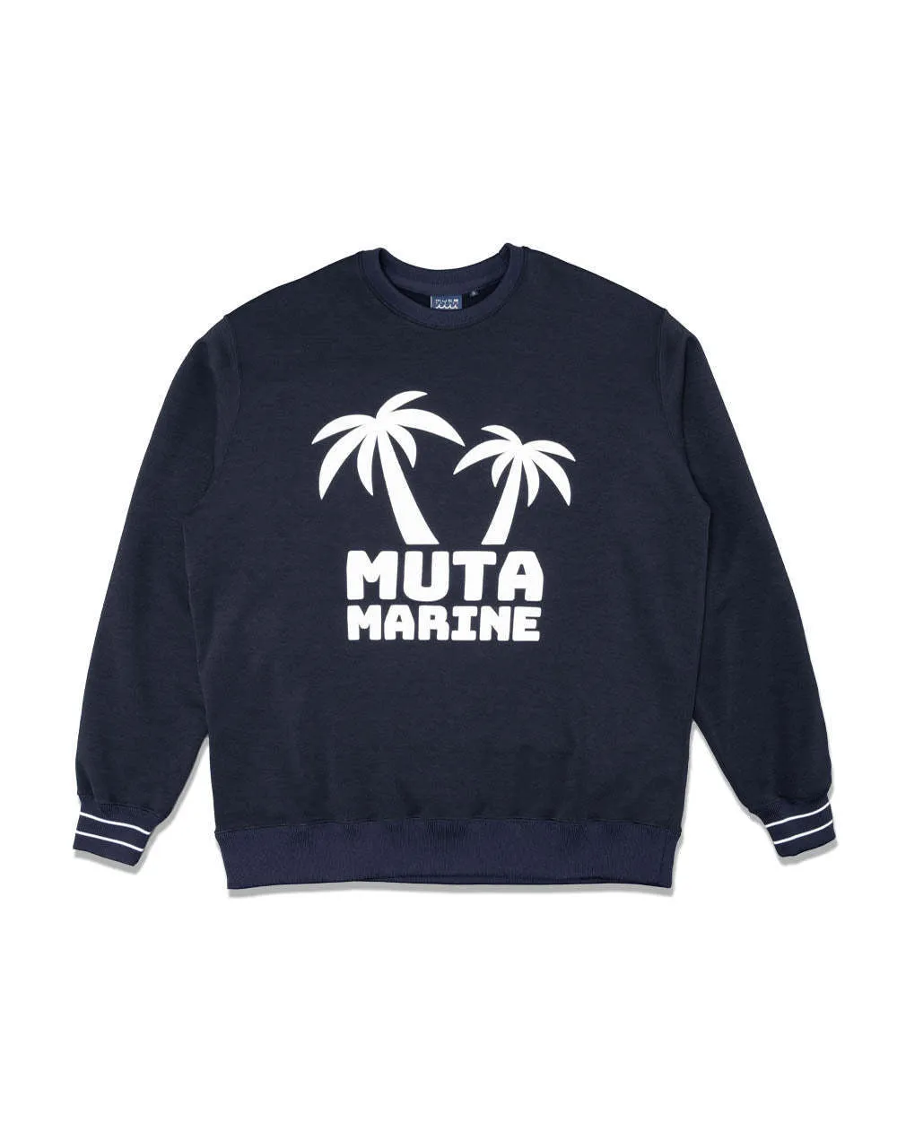 Muta | Crew Neck Long Sleeves Unisex Street Style