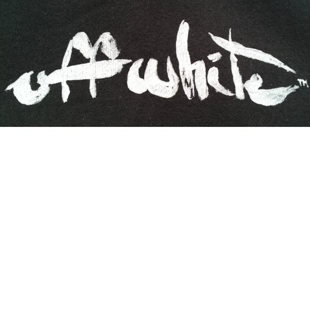 Off-White long sleeves plain cotton logo - street style shirt.