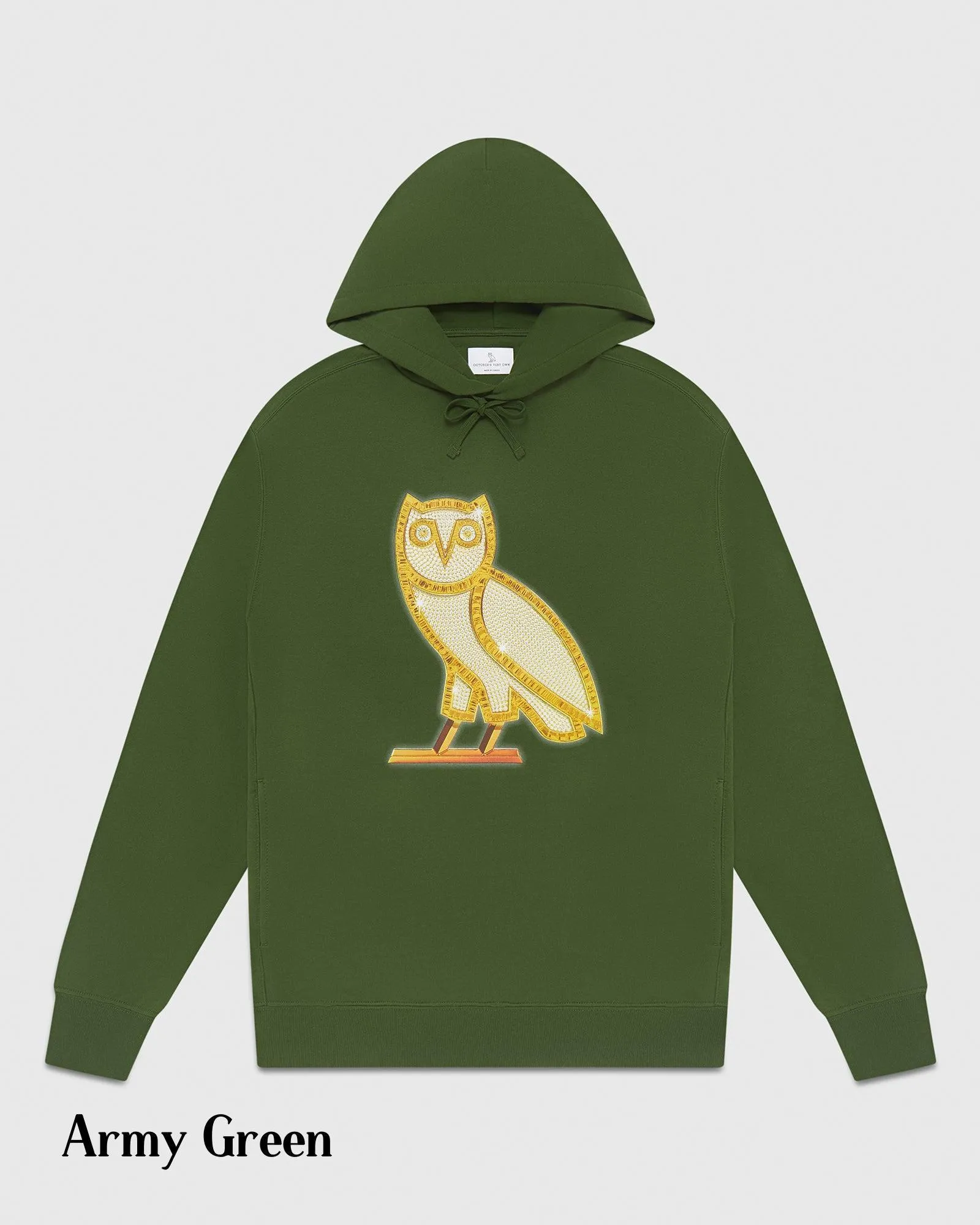 OVO Street Style Cotton Logo Loungewear Hoodies