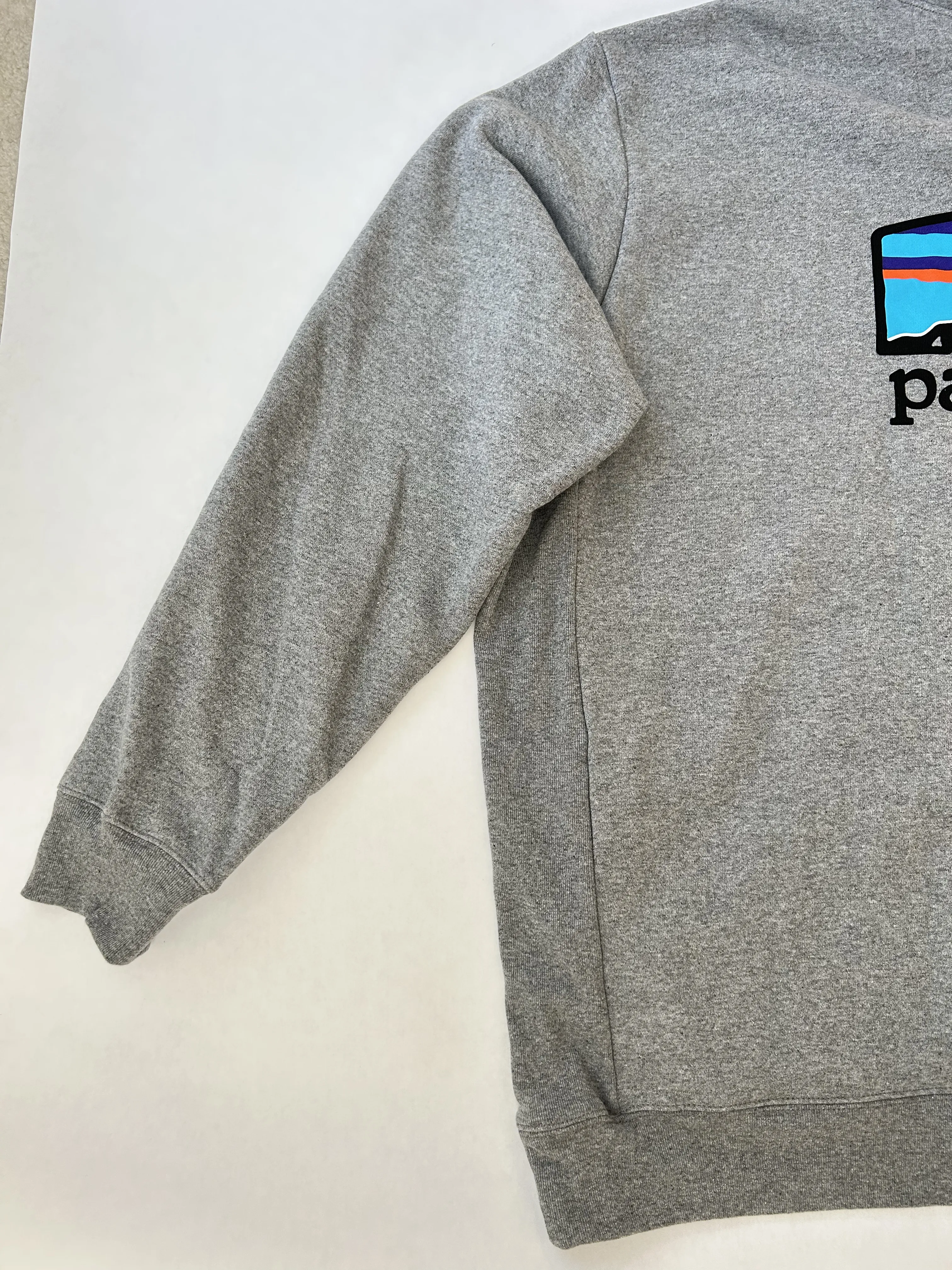 Patagonia Unisex Hoodies - Long Sleeves, Plain Logo, Street Style Outwear