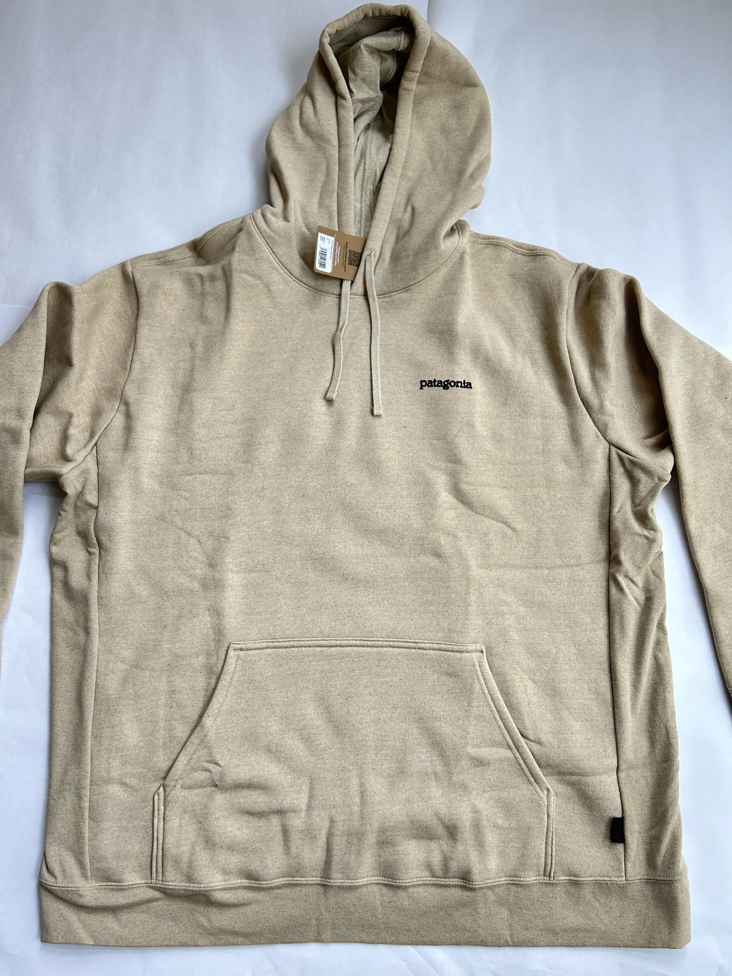 Patagonia Unisex Hoodies - Long Sleeves, Plain Logo, Street Style Outwear