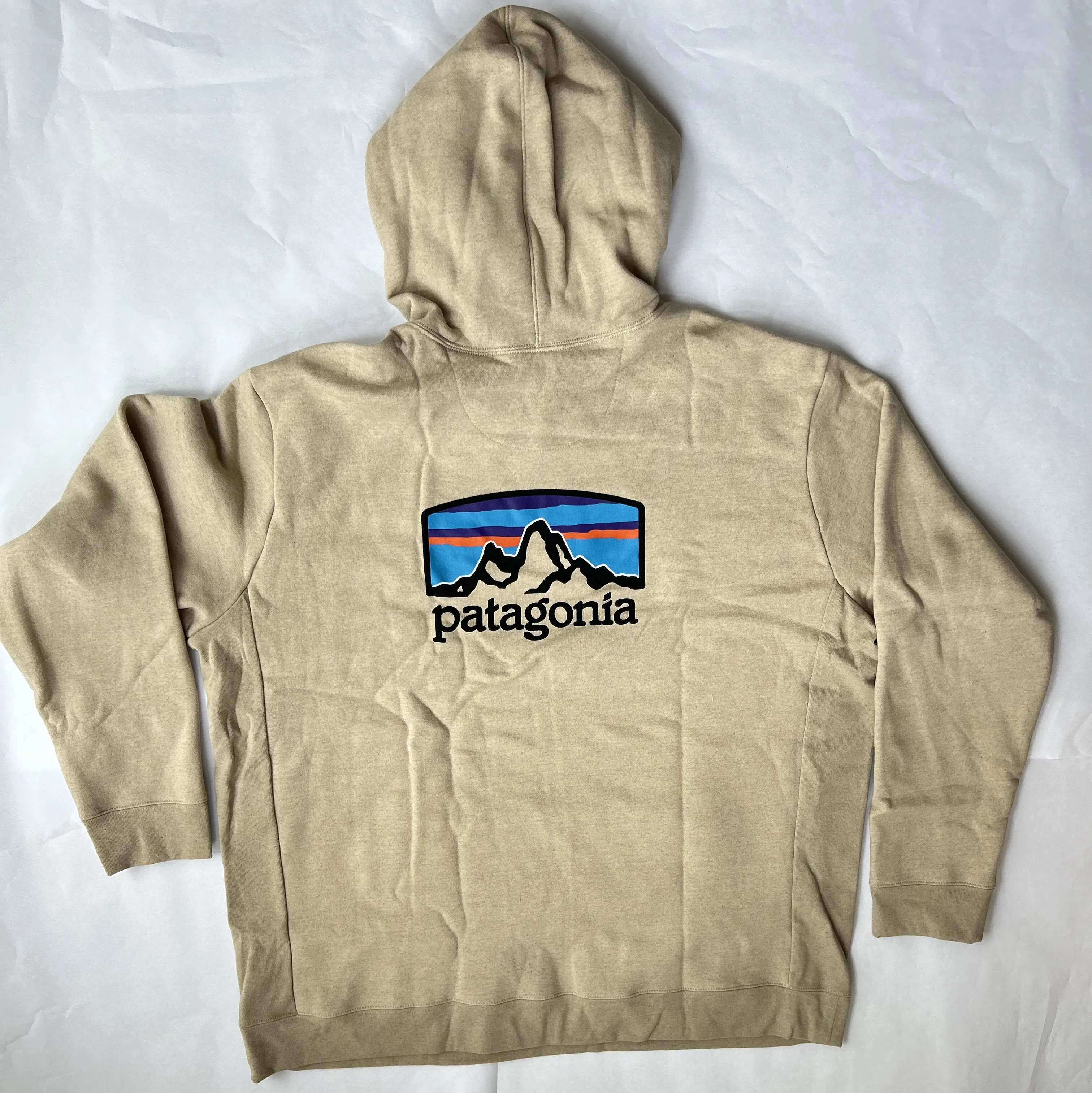 Patagonia Unisex Hoodies - Long Sleeves, Plain Logo, Street Style Outwear