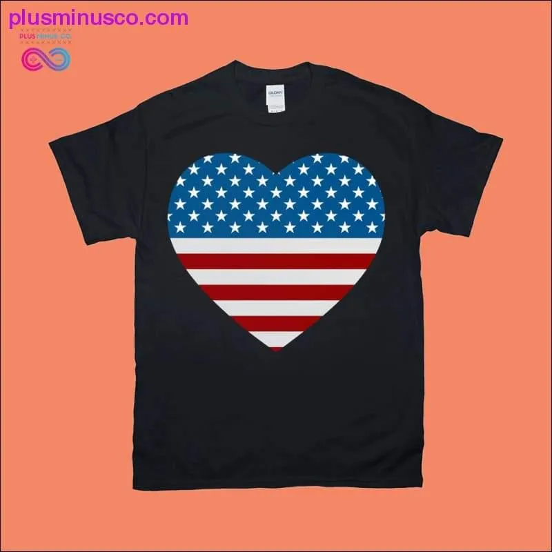 Patriotic American Flag T-Shirts