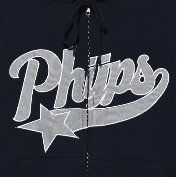 Phyps Department - Unisex Plain Cotton Logo Hoodies - Street Style