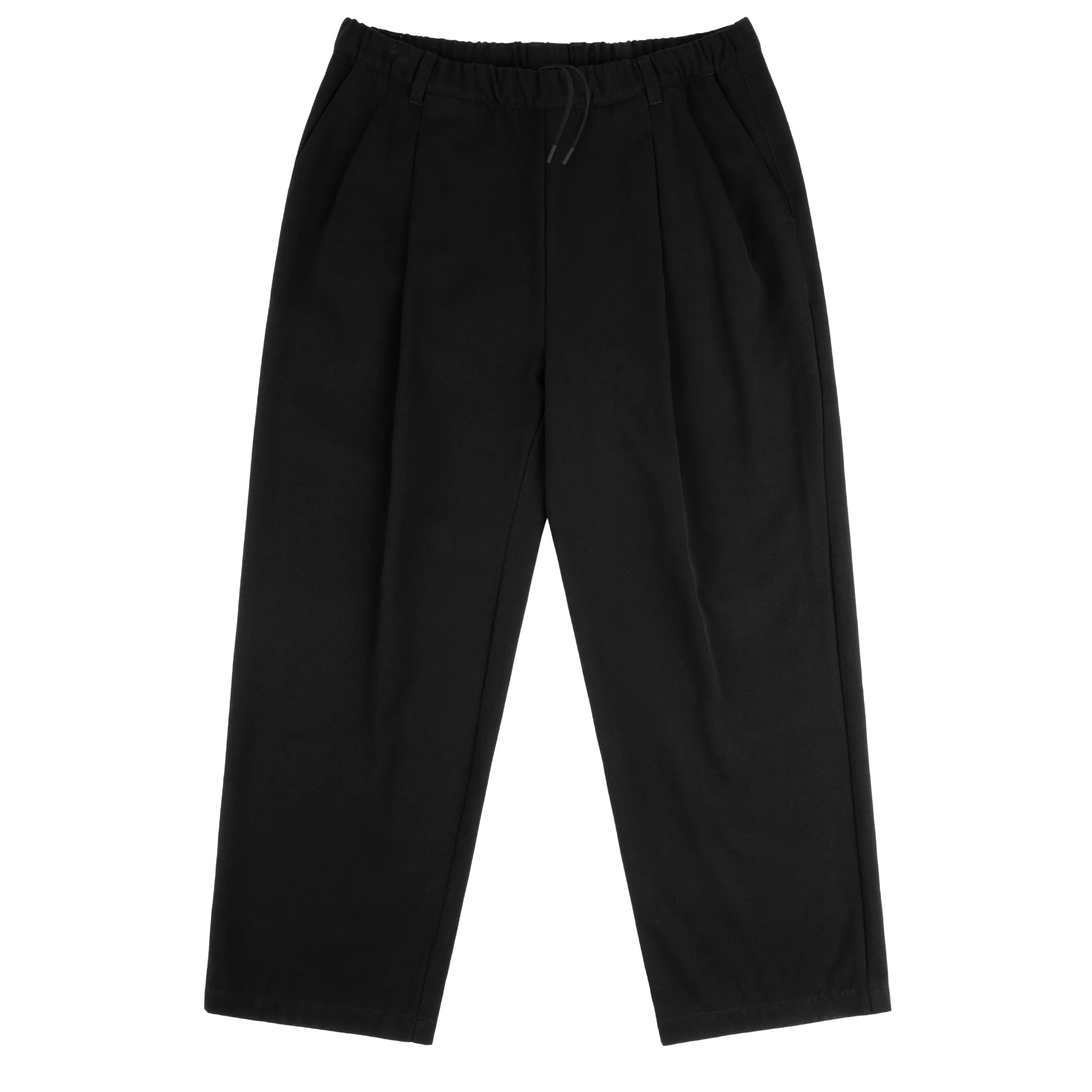 Pleated Twill Trousers