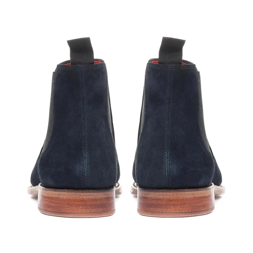 Primrose Goodyear Welted Suede Chelsea Boots - PRIMROSE / 318 194