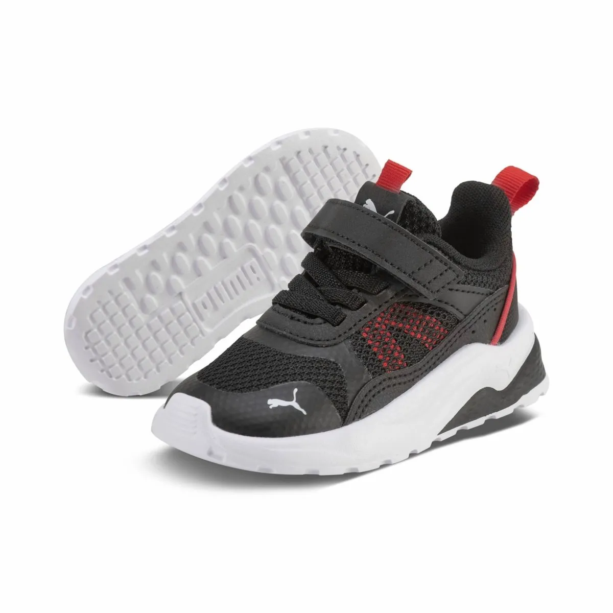 PUMA Kids Anzarun Black Red Shoes - Shop now!