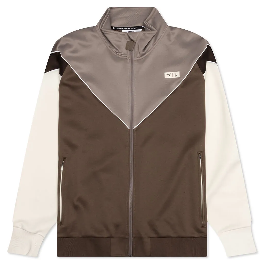 Puma Lauren London MCS Track Jacket - Teak Demitasse