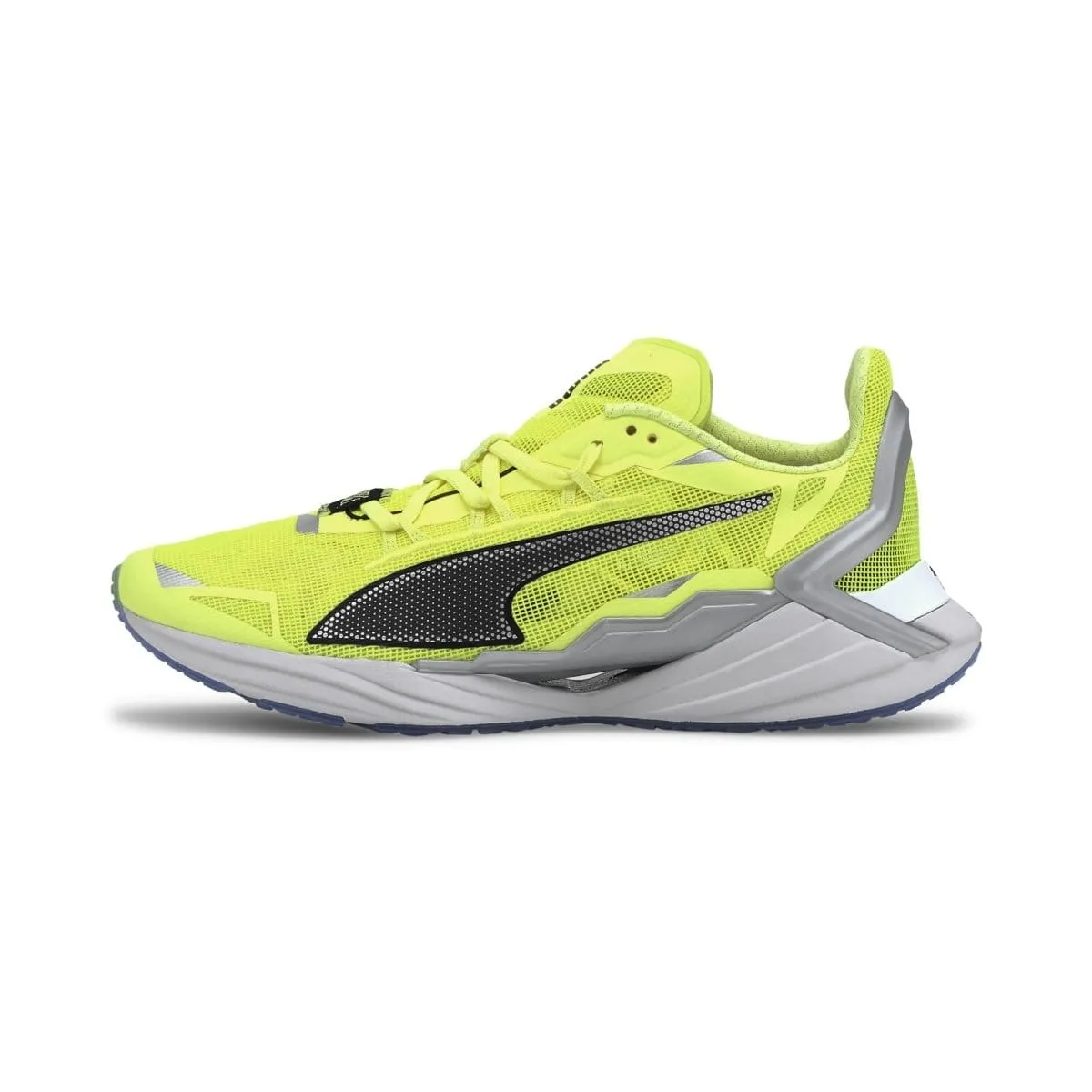 Puma running shoe in ultraride xtreme yellow for women's first mile.