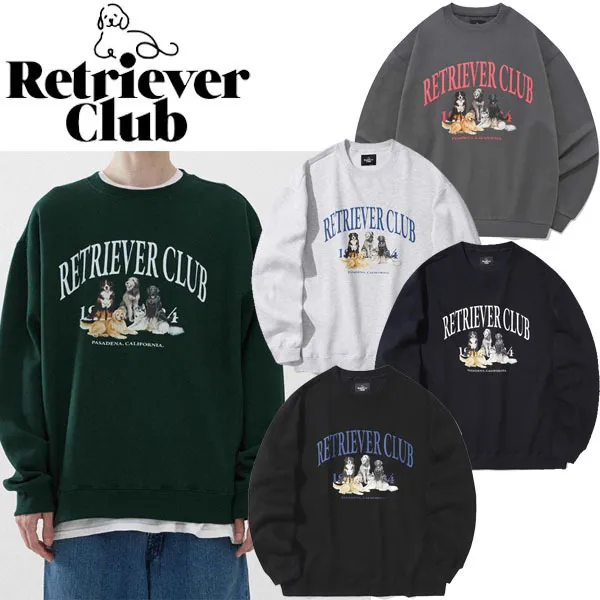 Retriever Club Unisex Cotton Logo - Animal Patterns