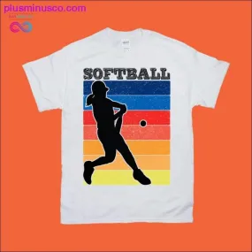 Retro Softball T-Shirts for Female Players