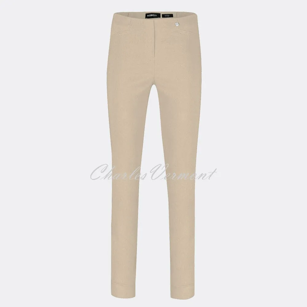 Robell Rose Pants Beige 51673-5499-14