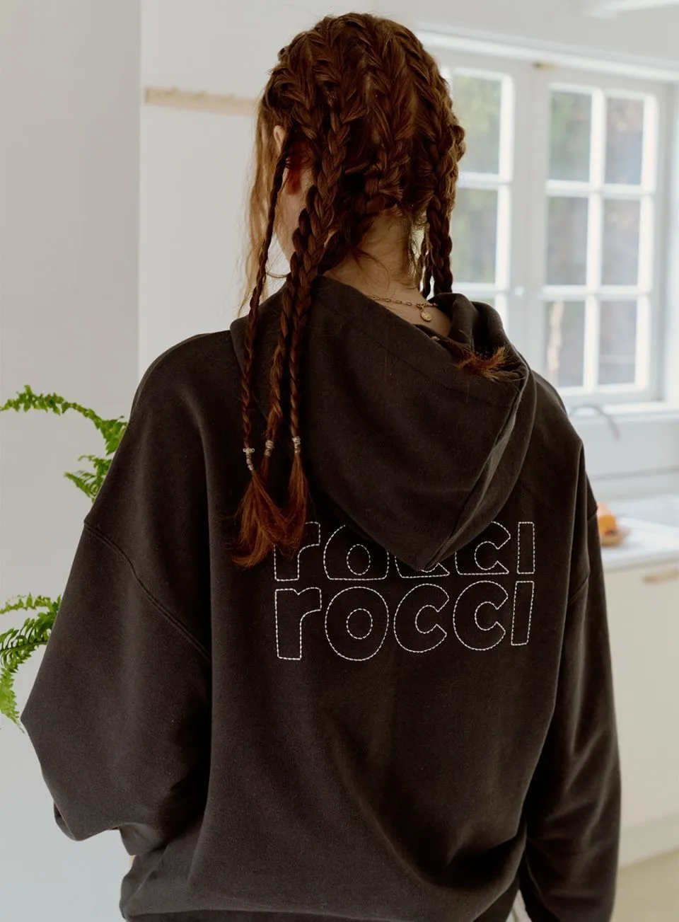 rocci rocci hoodies sweatshirts - street style, long sleeves, plain logo