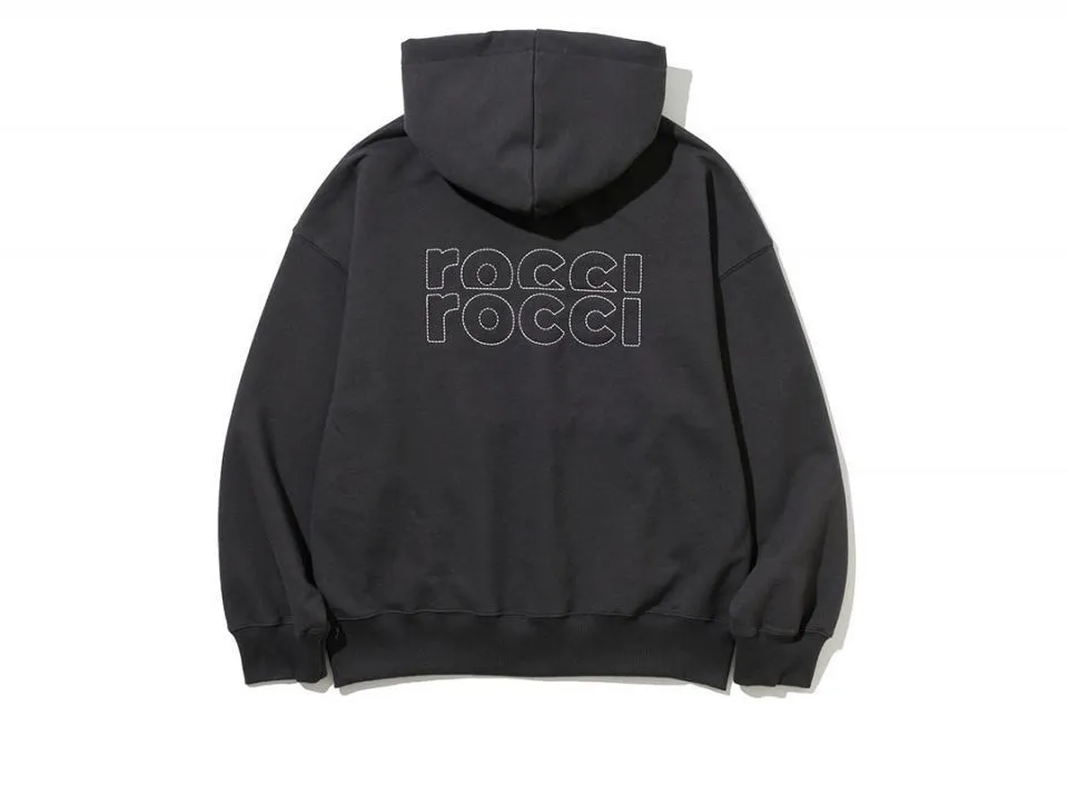 rocci rocci hoodies sweatshirts - street style, long sleeves, plain logo