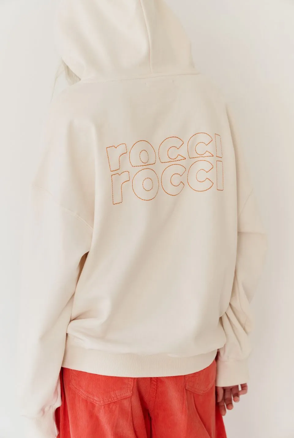 rocci rocci hoodies sweatshirts - street style, long sleeves, plain logo