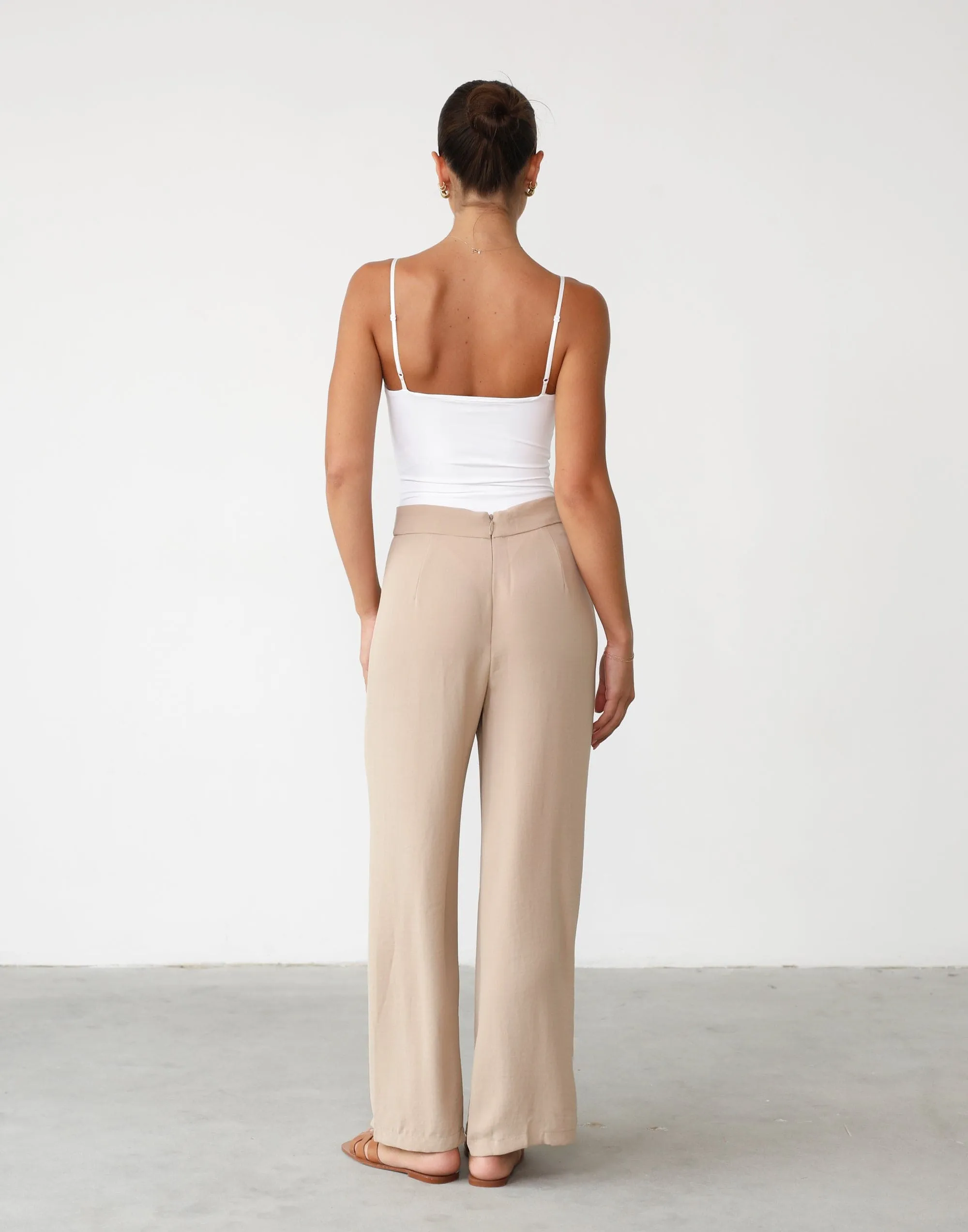 Ryza Camel Pants