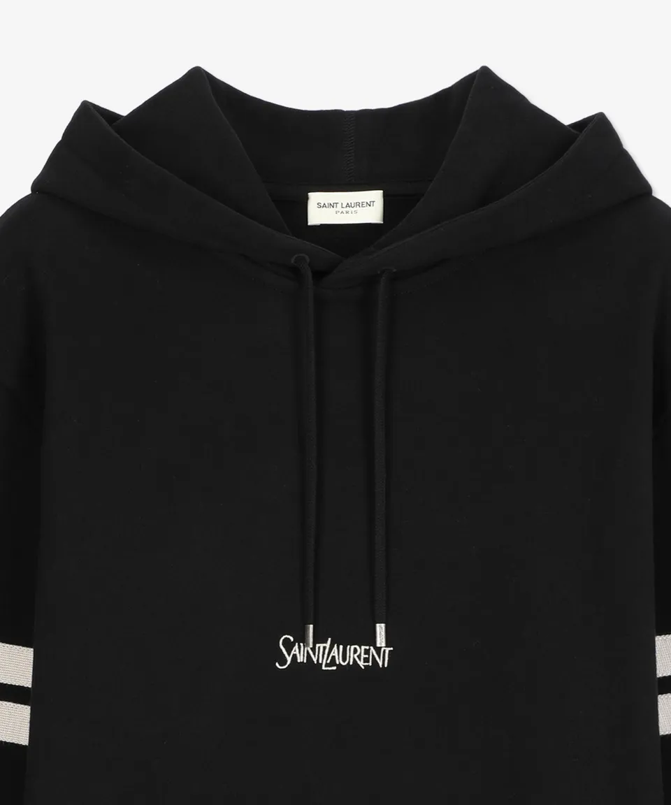 Saint Laurent Hoodies & Sweatshirts - Street Style Long Sleeves Plain Logo