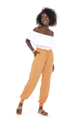 Solid Color Babucha Pants