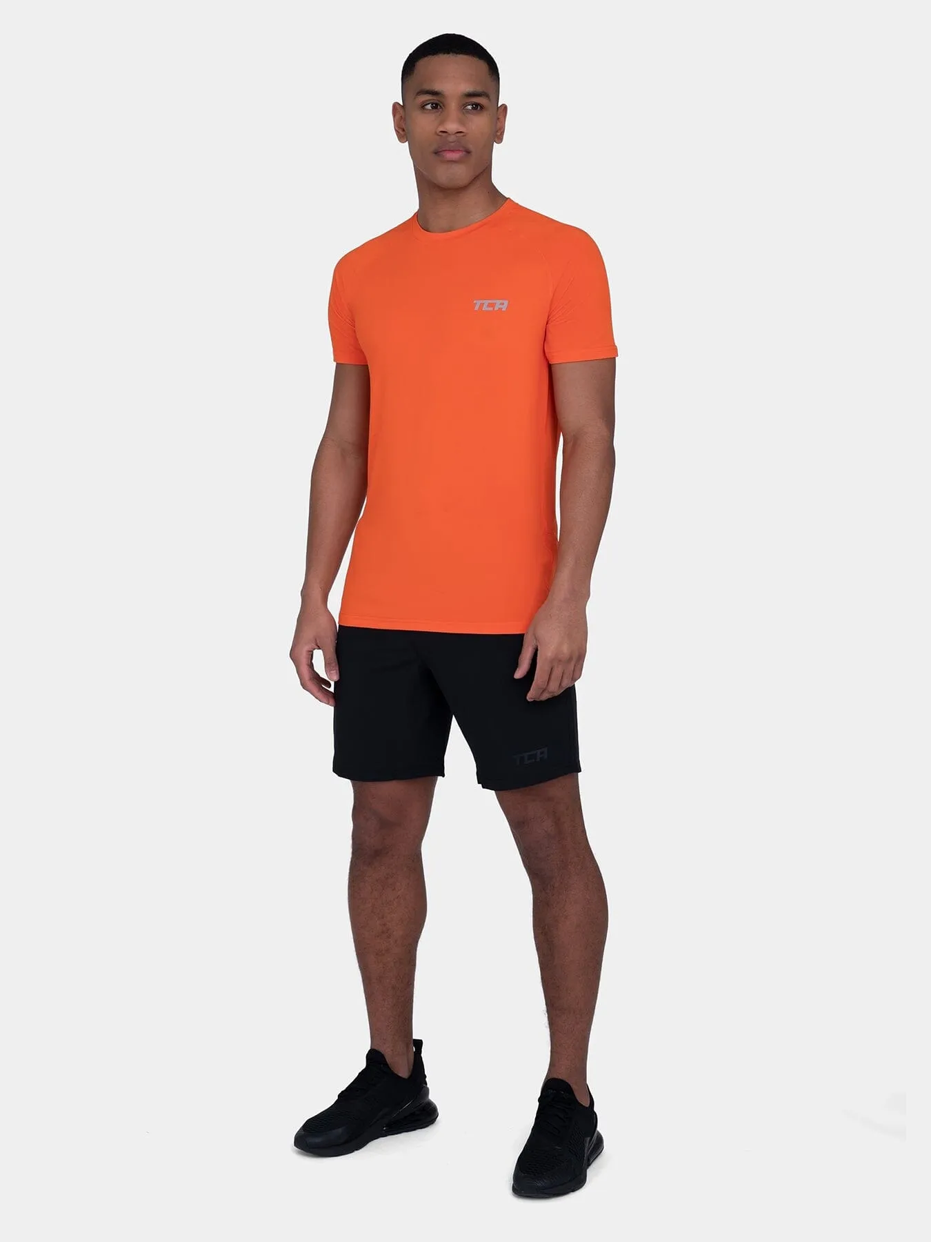 Stamina Running Top Men Back Zip Pocket