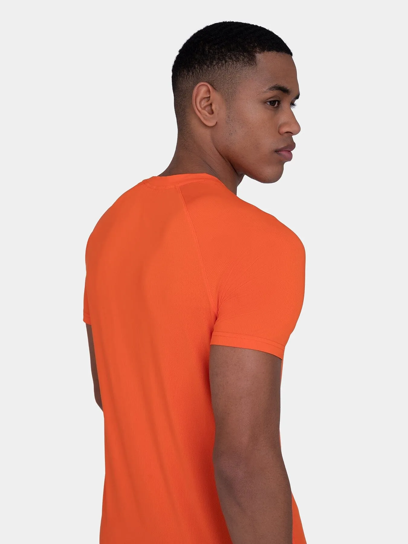 Stamina Running Top Men Back Zip Pocket