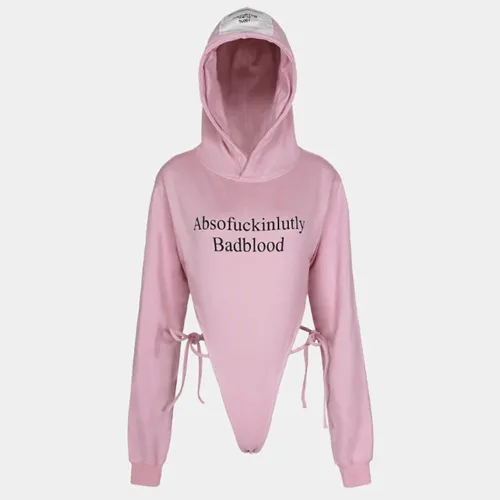 Street Style Long-Sleeved Logo Hoodies & Sweatshirts - BADBLOOD