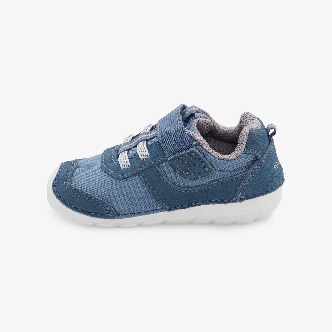 Stride Rite Navy Zips Runner Baby Toddler Sneaker