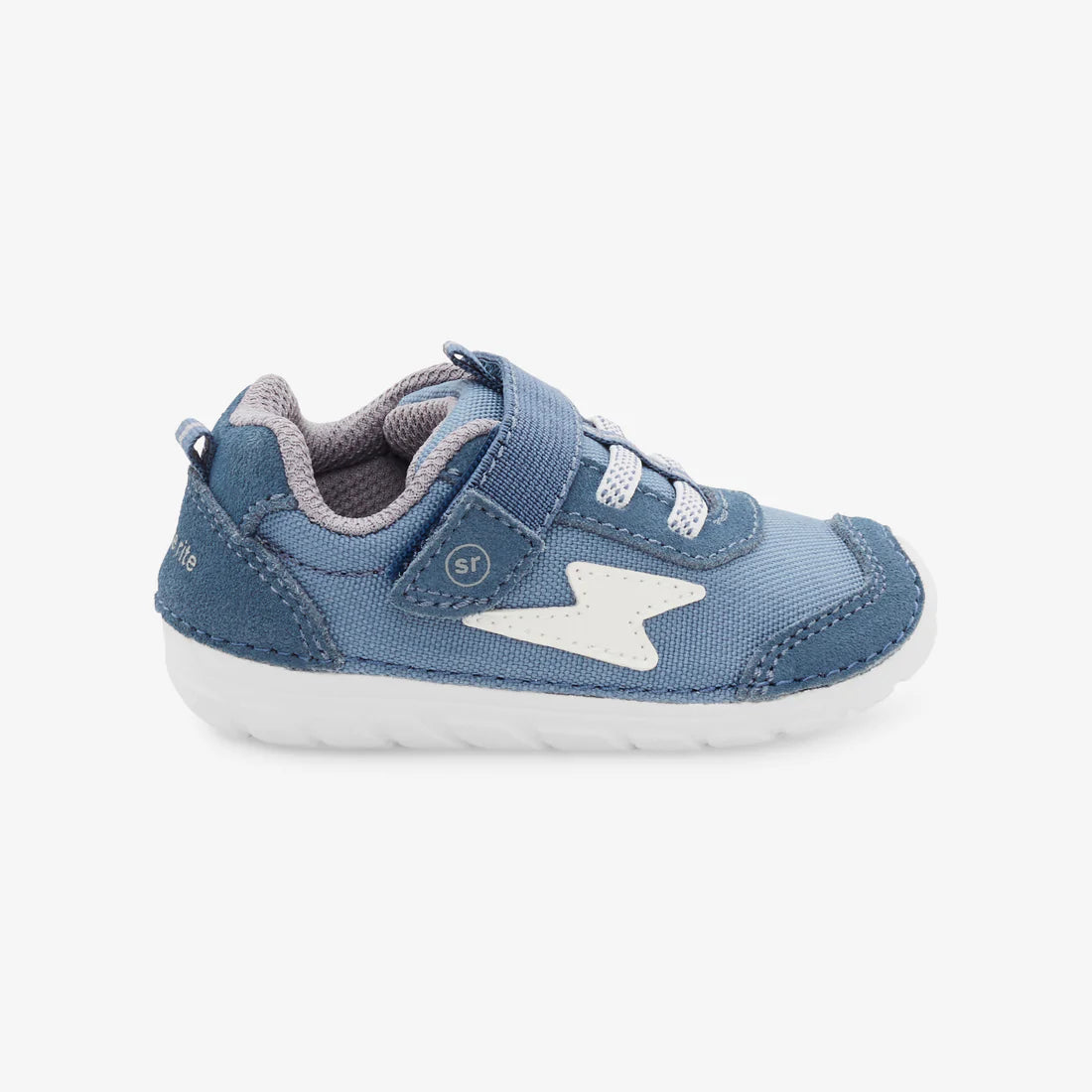 Stride Rite Navy Zips Runner Baby Toddler Sneaker