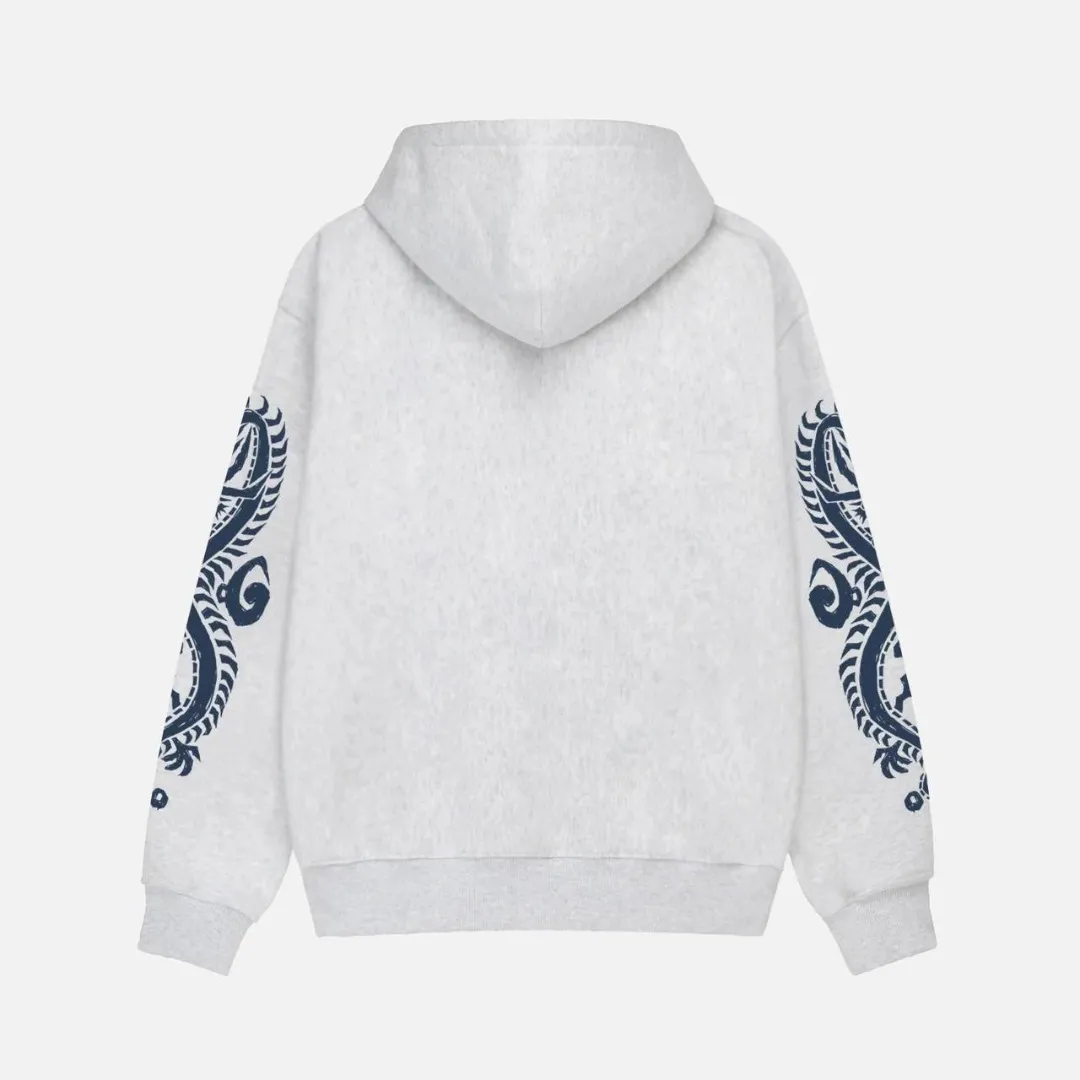 STUSSY | Long Sleeve Hoodies with Logo | Unisex Street Style Skater Hoodies