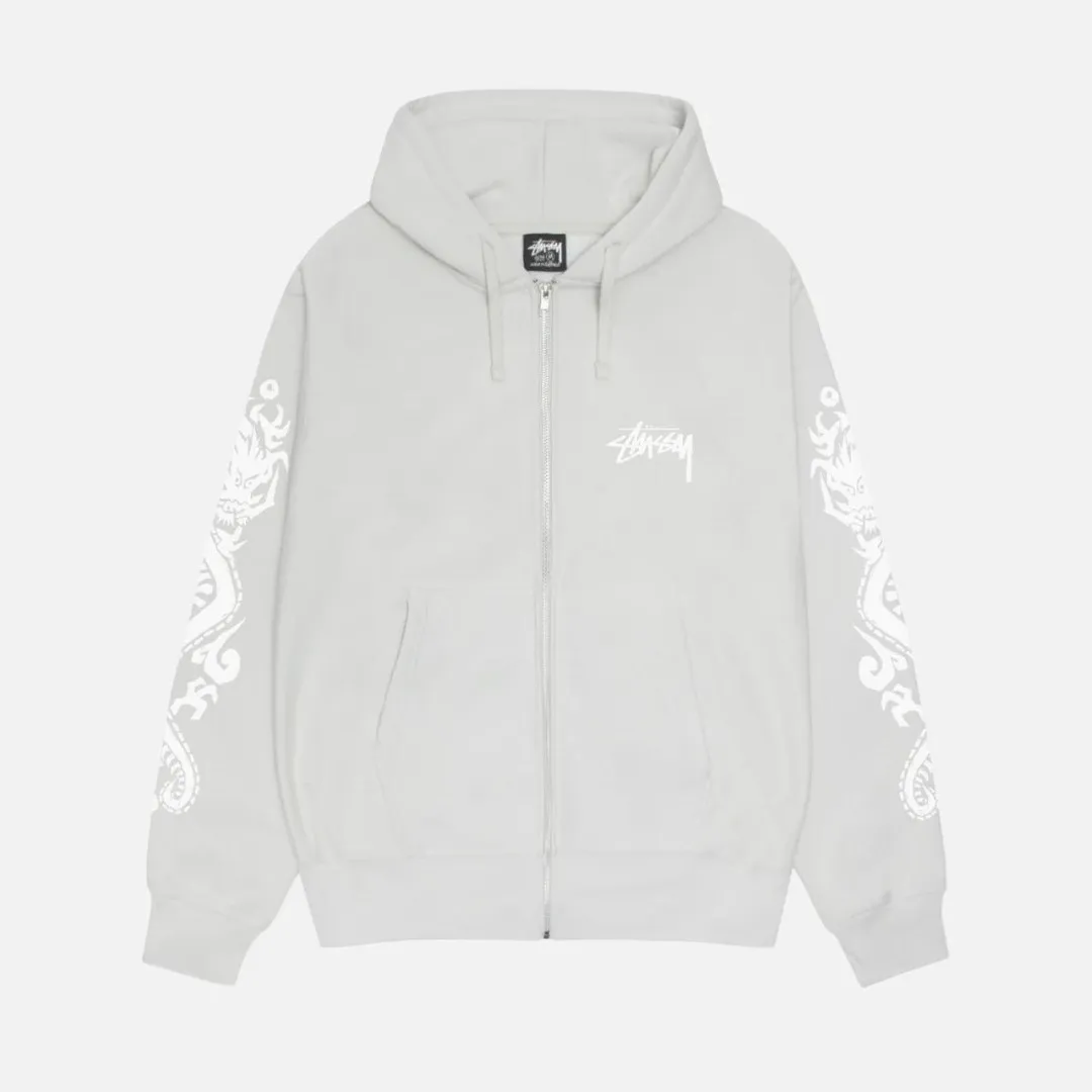 STUSSY | Long Sleeve Hoodies with Logo | Unisex Street Style Skater Hoodies