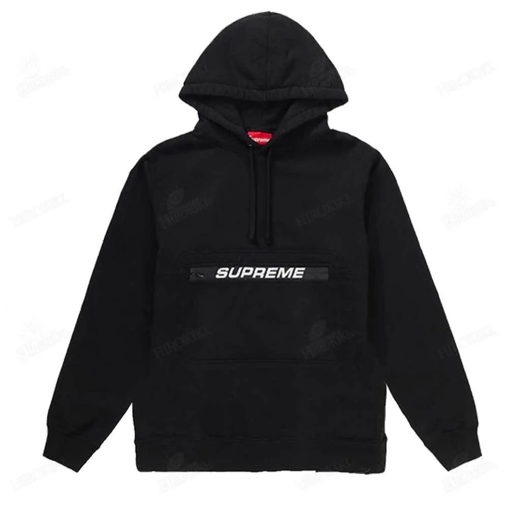 Supreme Street Style Collaboration Logo Skater Style Hoodies for all genders