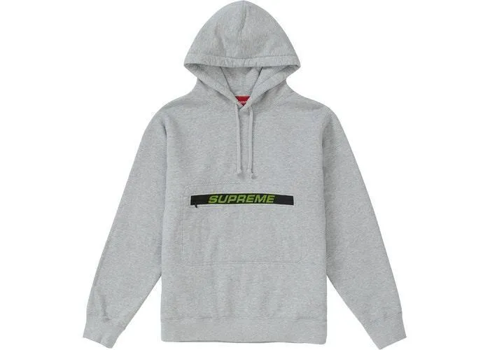 Supreme Street Style Collaboration Logo Skater Style Hoodies for all genders