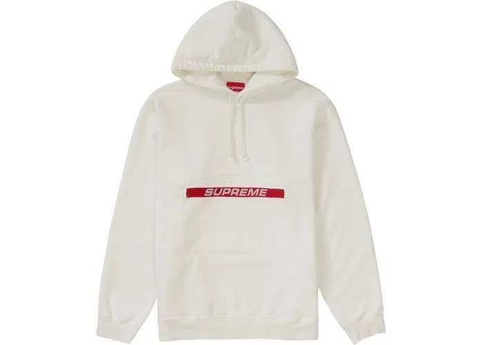 Supreme Street Style Collaboration Logo Skater Style Hoodies for all genders