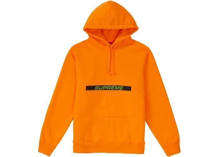 Supreme Street Style Collaboration Logo Skater Style Hoodies for all genders