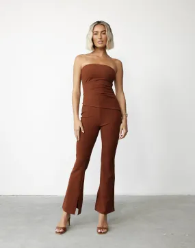 Tamsin Pants in Brick color - Shop now!