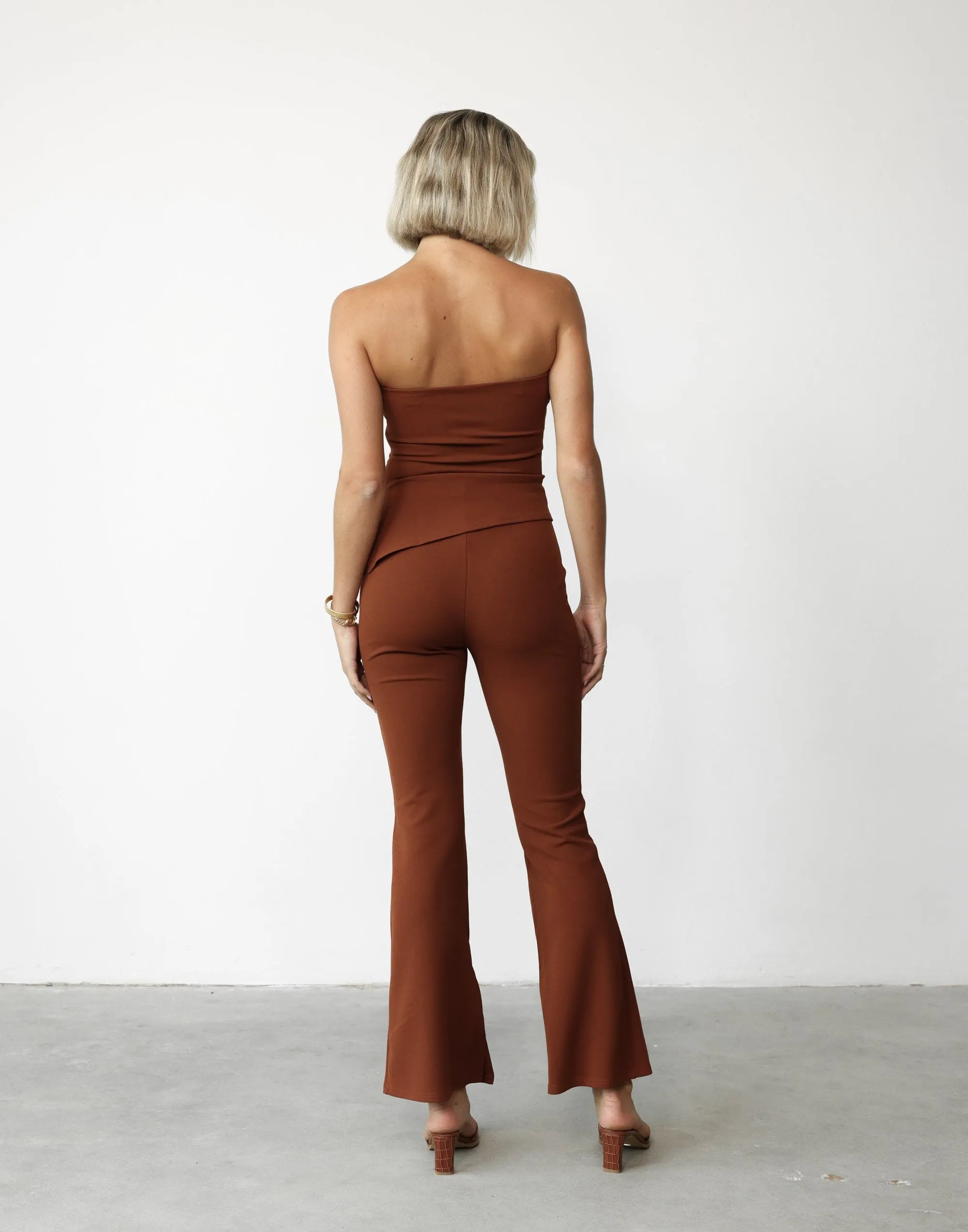 Tamsin Pants in Brick color - Shop now!