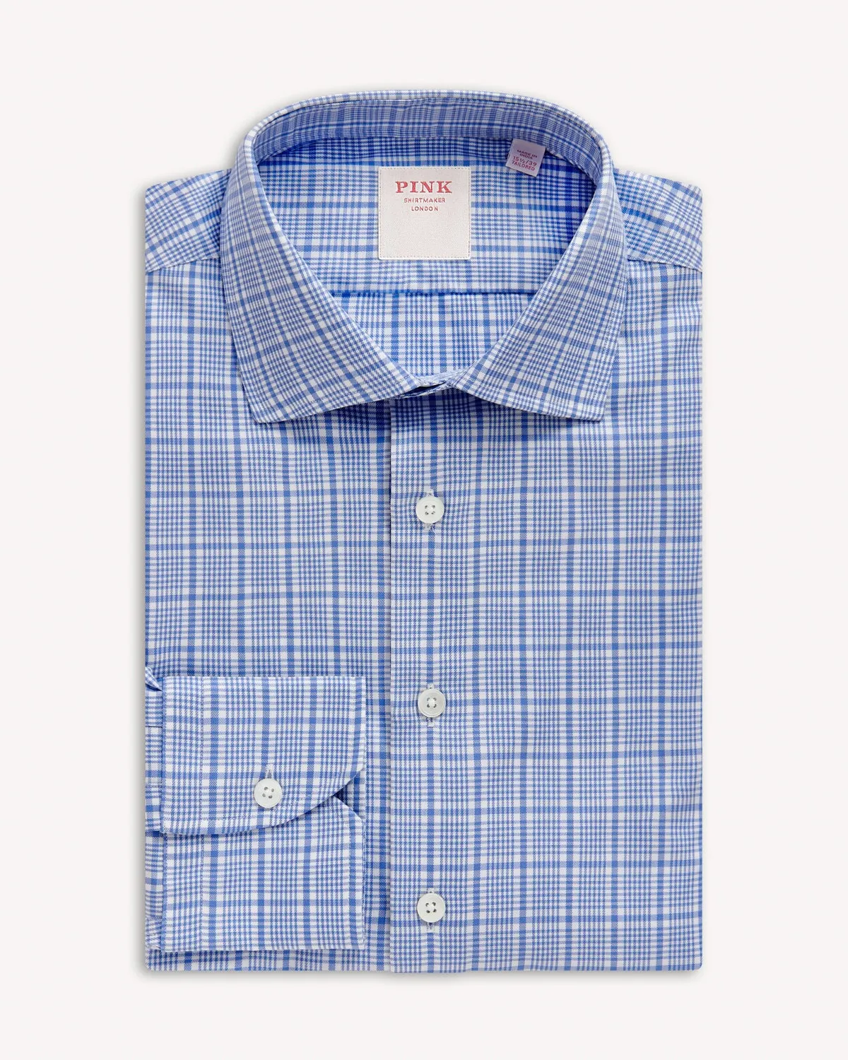 Thomas Pink Royal Twill Shirt Blue White