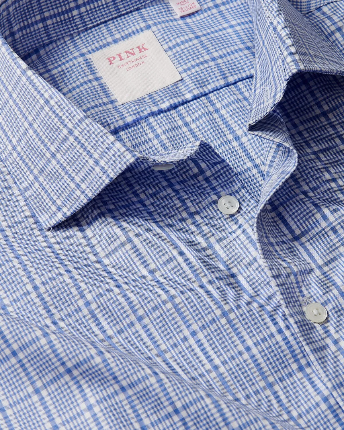 Thomas Pink Royal Twill Shirt Blue White