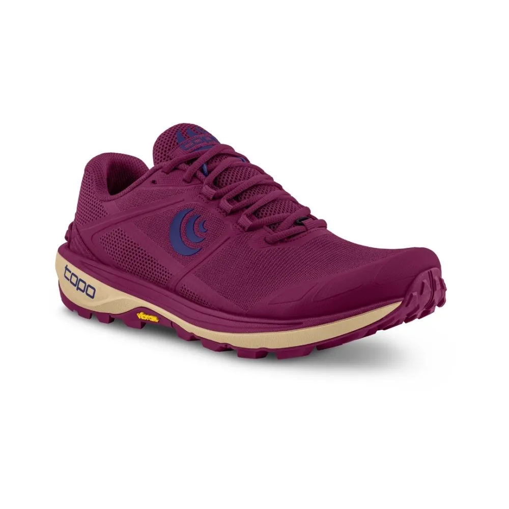 Topo Athletic Terraventure 4 Women's Trail Running Shoes - Berry/Violet