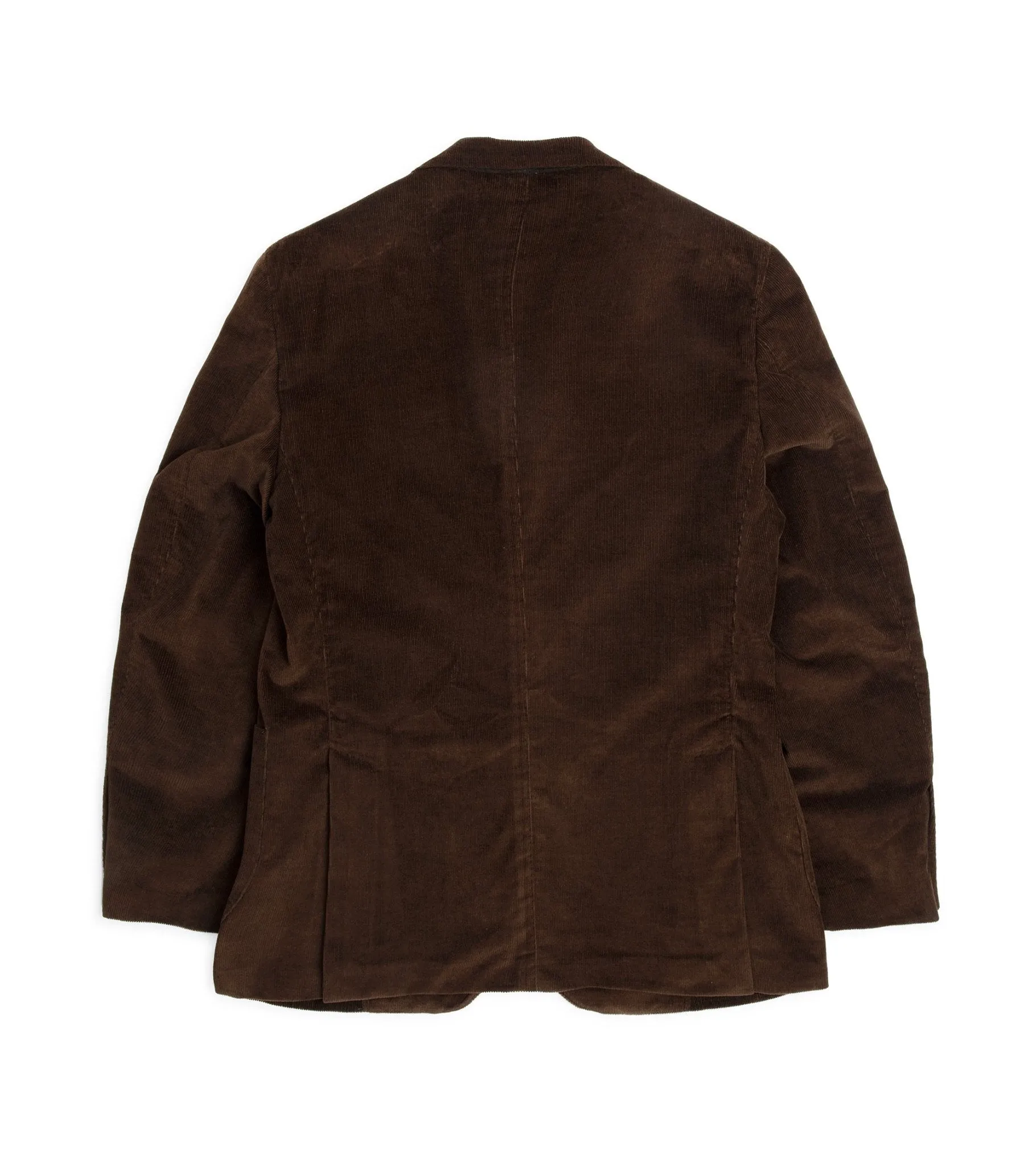 Trunk Wigmore Italian Cotton Jacket in Bitter Chocolate