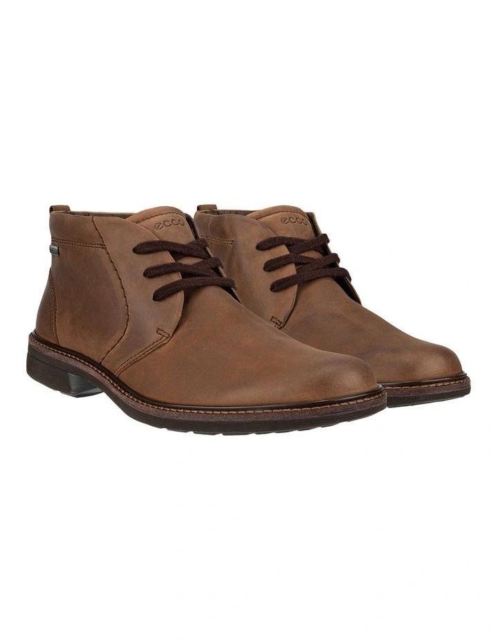 Turn Mens Boots in Brown