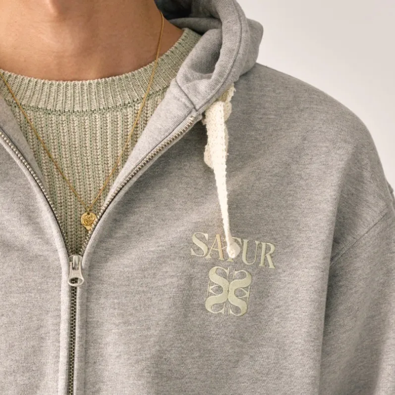 Unisex Plain Cotton Logo Hoodies & Sweatshirts | SATUR | Street Style