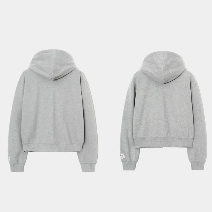 Unisex Plain Cotton Logo Hoodies & Sweatshirts | SATUR | Street Style