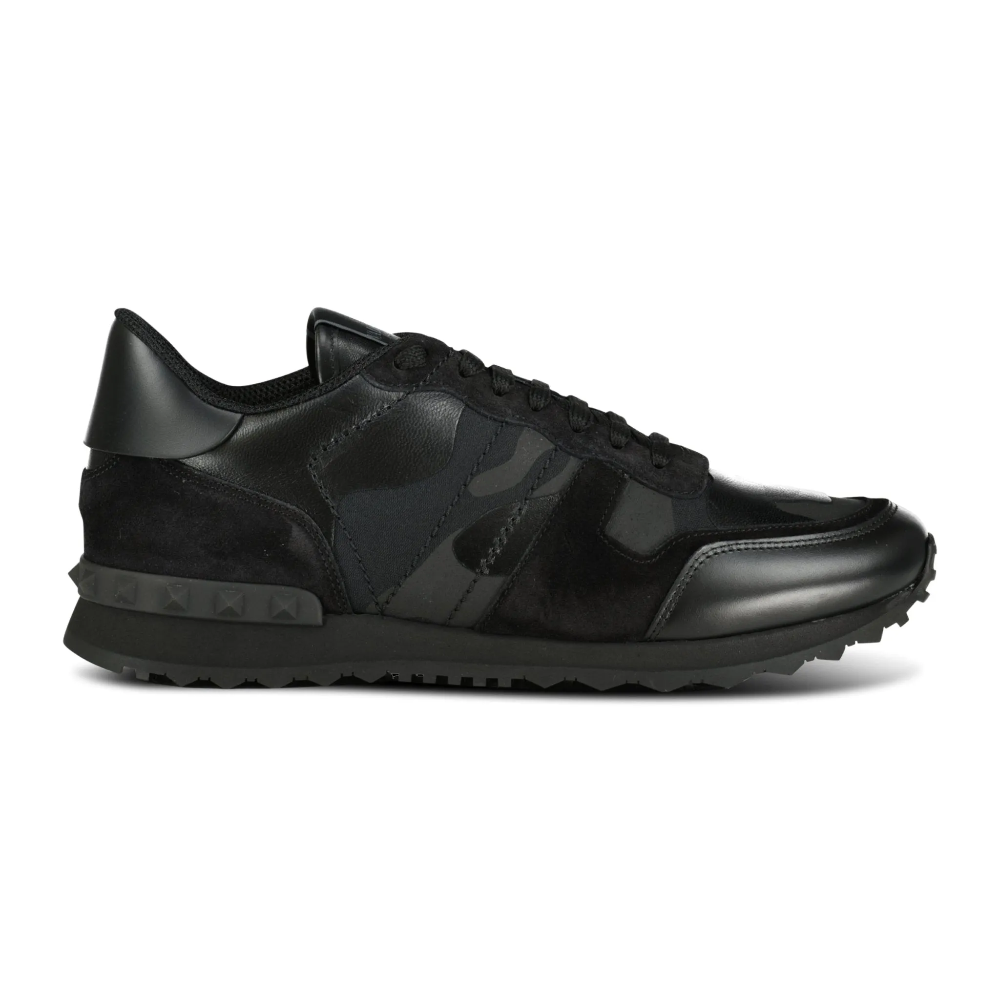 Valentino rockrunner trainers black camouflage.