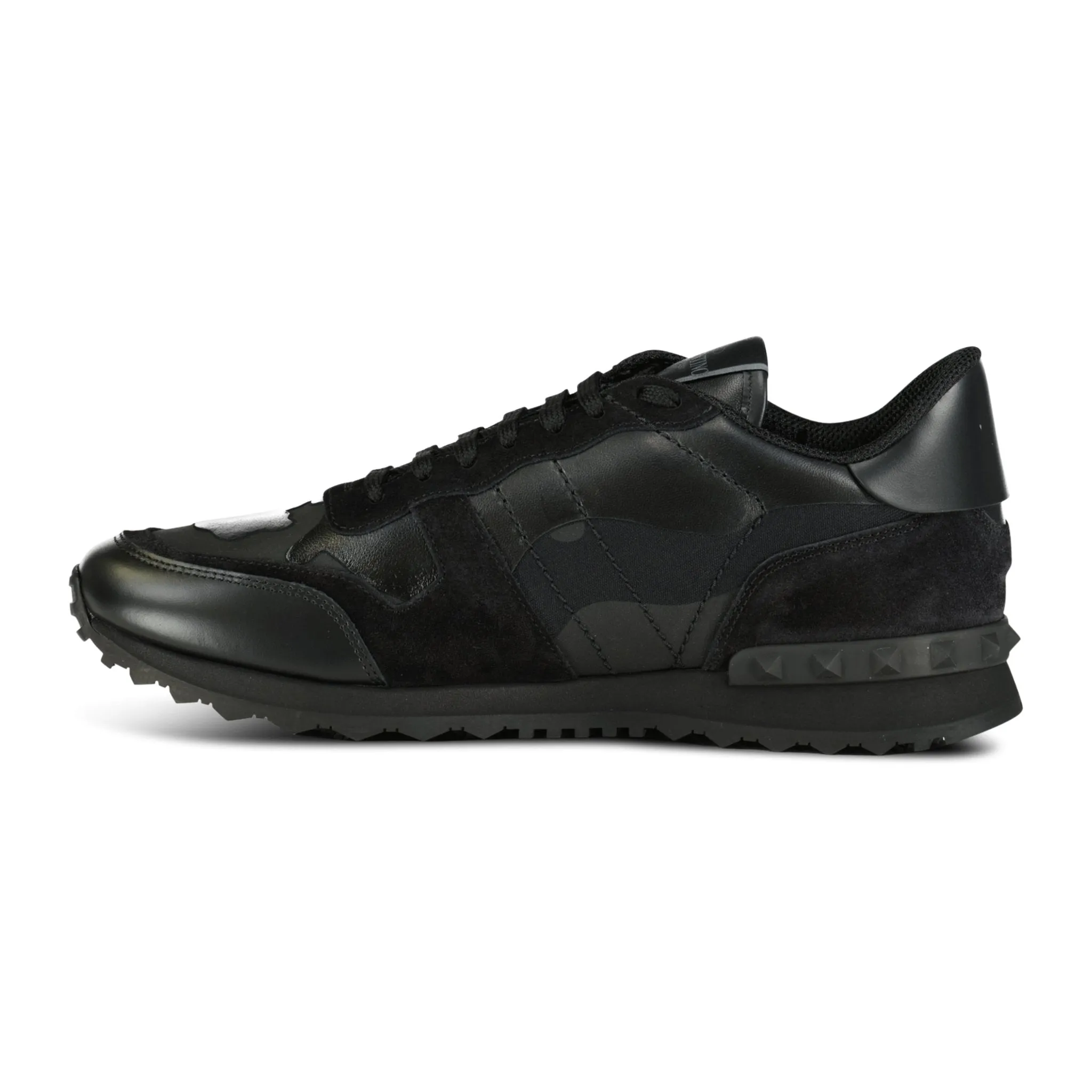 Valentino rockrunner trainers black camouflage.