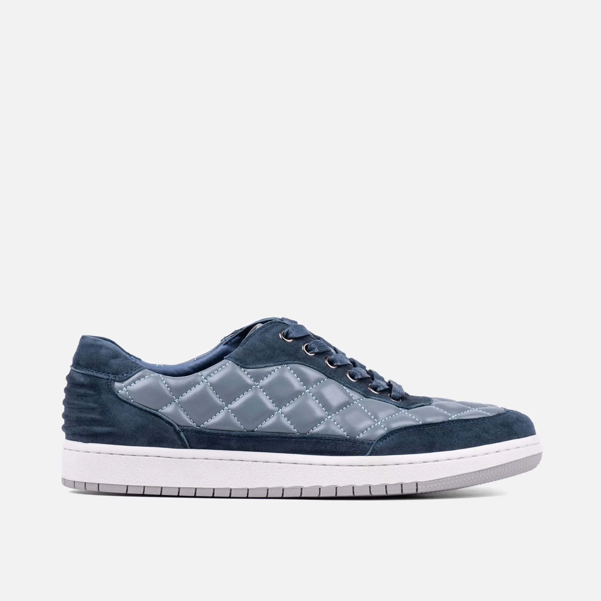 Varro Leather Sneakers - Navy Color